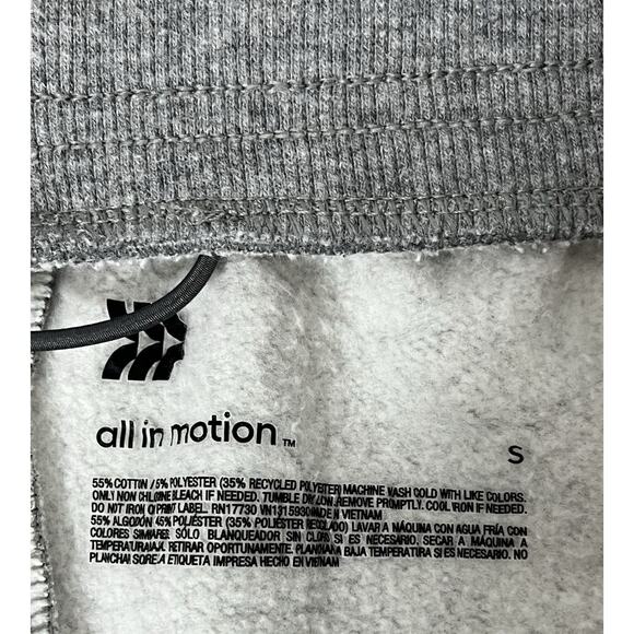 All In Motion Men's Grey Athletic Cargo Sweats Pants Reg Size Small - Picture 3 of 3